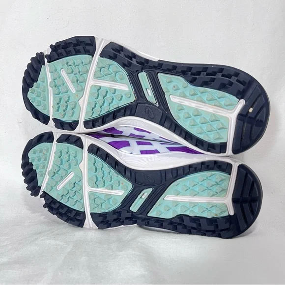 ASICS Women's GEL-COURSE GLIDE Golf Shoes 1112A017 Size 7 Purple Teal. - Picture 6 of 6